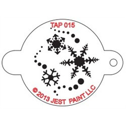 TAP Stencil Snowflakes 015