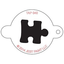 TAP Stencil Puzzle Piece 040