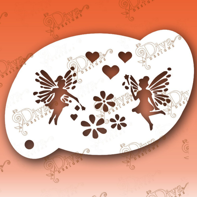 Sugar Skull - Diva Designs Schminkstencils