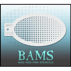 Facepaint & Makeup | Face paint stencil | BAM1206 | Magic Dots