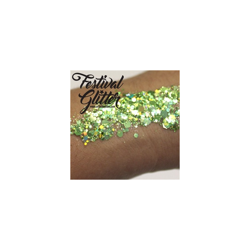 Festival Glitter - Envy Green
