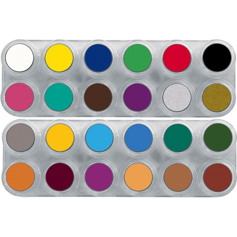 Grimas Water Makeup Palette 24