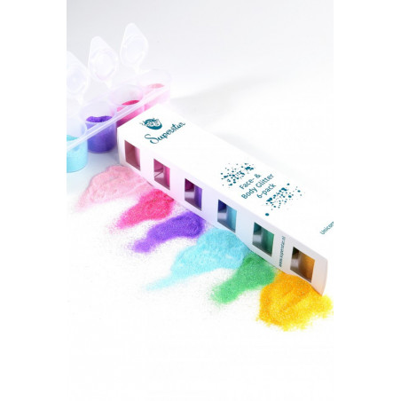 Unicor Glitter -  6-pack
