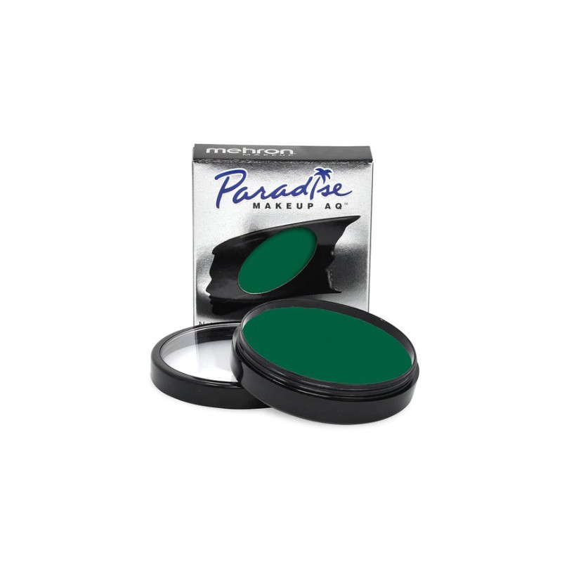 Mehron Paradise Face Paint | Soft Water-Based Makeup | Mehron Paradise - Dark Green