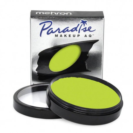 Mehron Paradise Face Paint | Soft Water-Based Makeup | Mehron Paradise - Lime