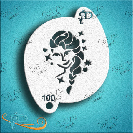 Queen - Diva Designs Schminkstencil