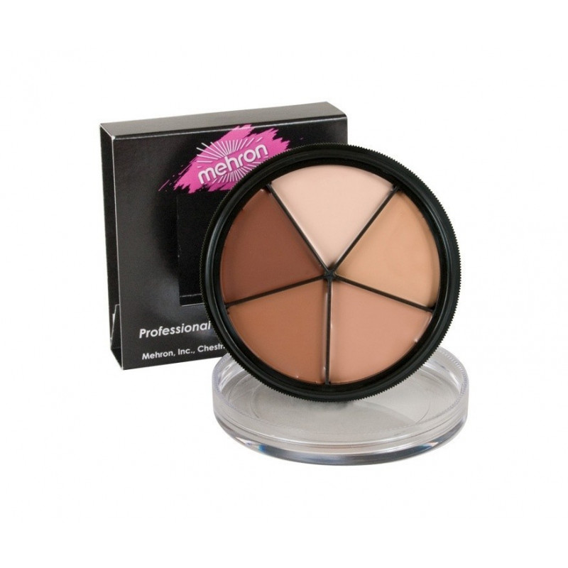 The entire assortment of Mehron face paint can be found at Noddies.