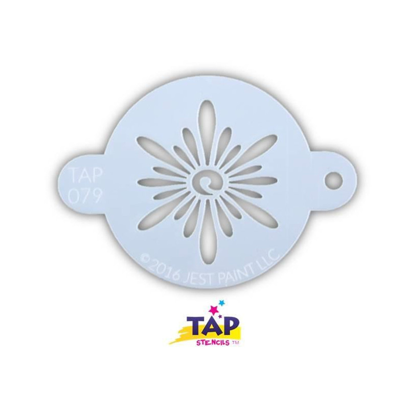 TAP Stencil - Ornate Sun 079