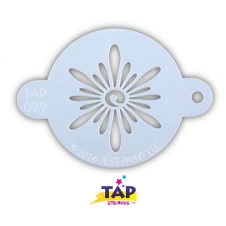 TAP Stencil - Ornate Sun 079