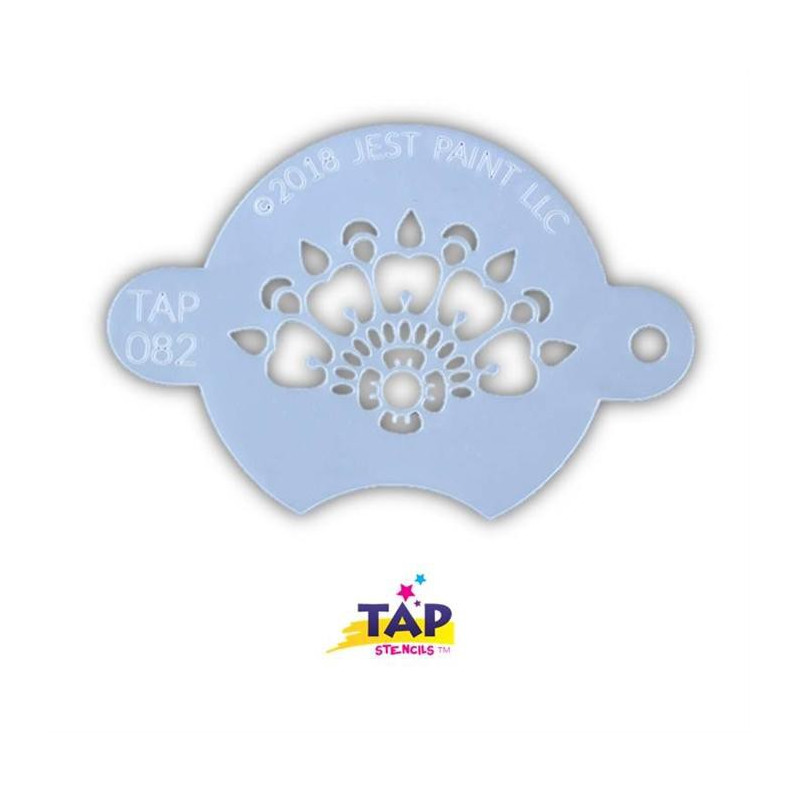 TAP Stencil - Henna Centerpiece 082