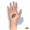 TAP Stencil - Henna Centerpiece 082