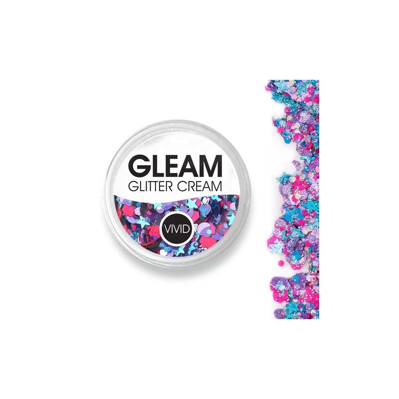 Vivid GLEAM Glitter Cream - Blazin Unicorn