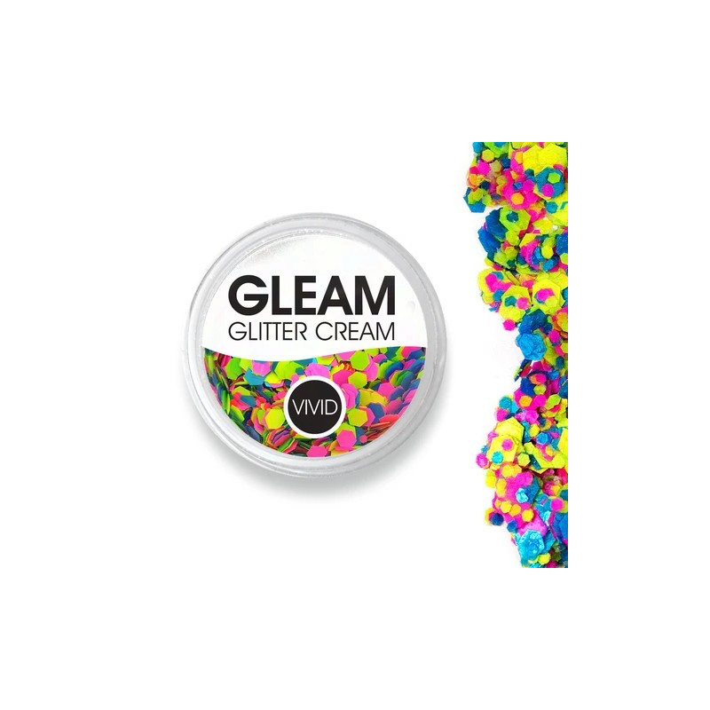 Vivid GLEAM Glitter Cream - Candy Cosmos UV