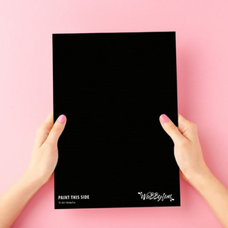 Oefenbord Zwart - A4