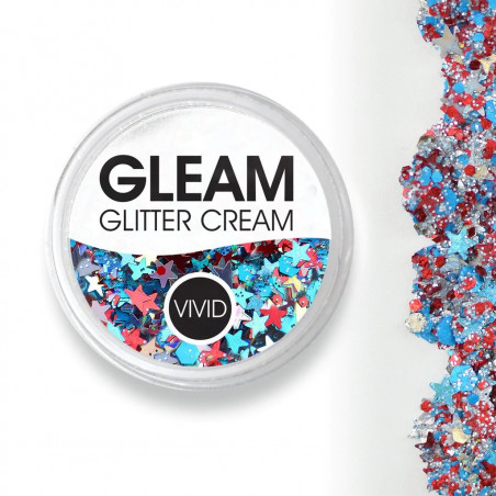 Vivid GLEAM | Face- & Bodyart Glitters| Festivalglitter | Glittercream