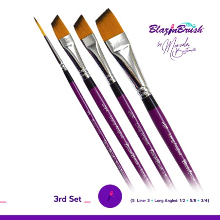 BlazinBrushes by Marcela Bustamente | Facepaintbrushes