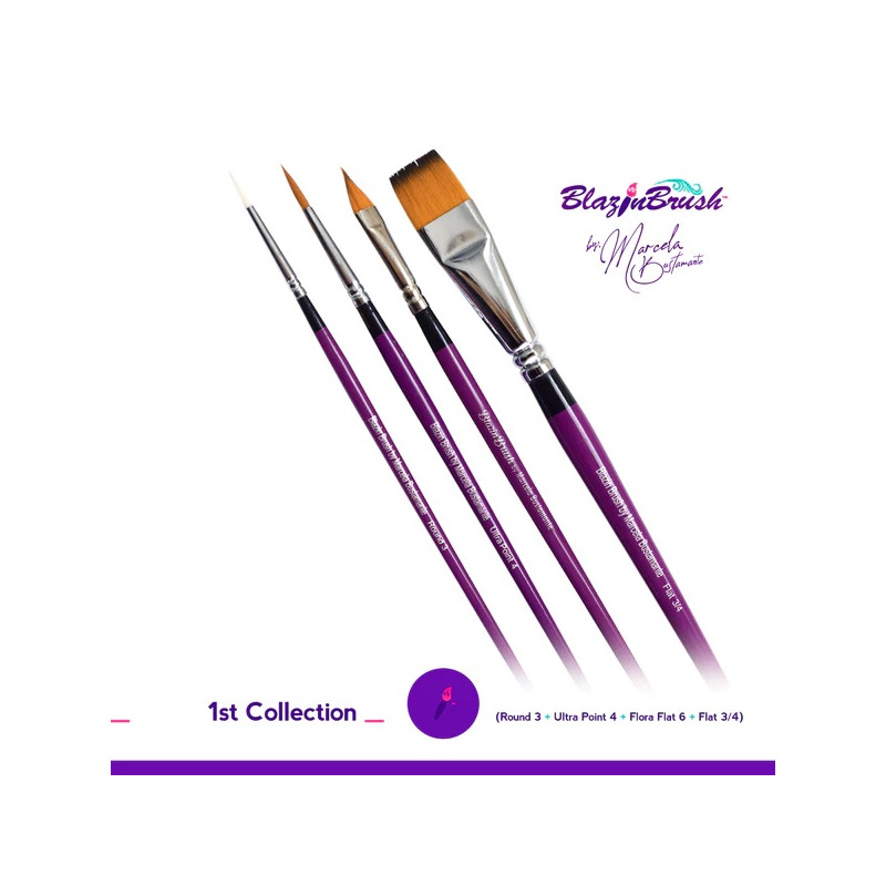 BlazinBrushes by Marcela Bustamente | Facepaintbrushes