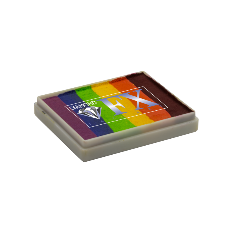 Buy face paint? Diamond FX Splitcake | Rainbow Flabbergasted