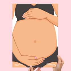 Oefenbord | Practise Board | Bellypating | schmink | Wabbyfun