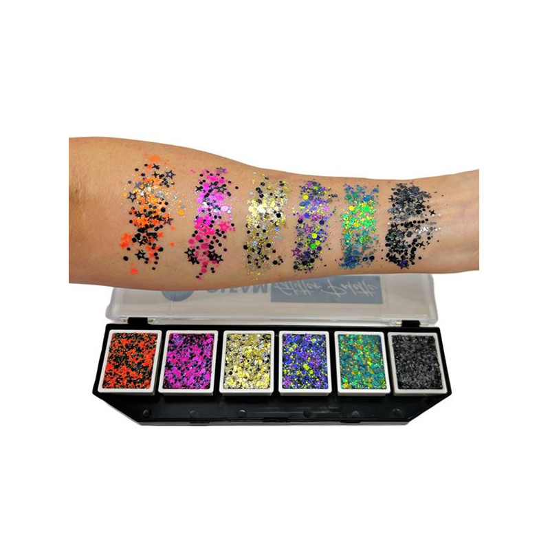 Vivid GLEAM Glitter Cream Palette - Nocturnal