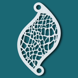 Superstar Facepaint Stencil - Reptile