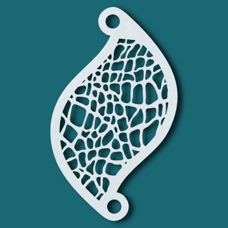 Superstar Facepaint Stencil - Reptile