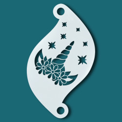 Superstar Facepaint Stencil - Blossom Unicorn
