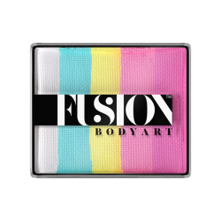 Fusion Splitcake | Facepaint | One-Stroke Rainbowcake