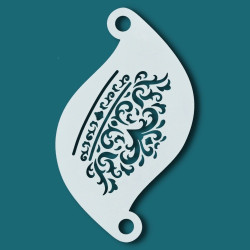 Face paint stencil details| Superstar Schminksjabloon - The Crown