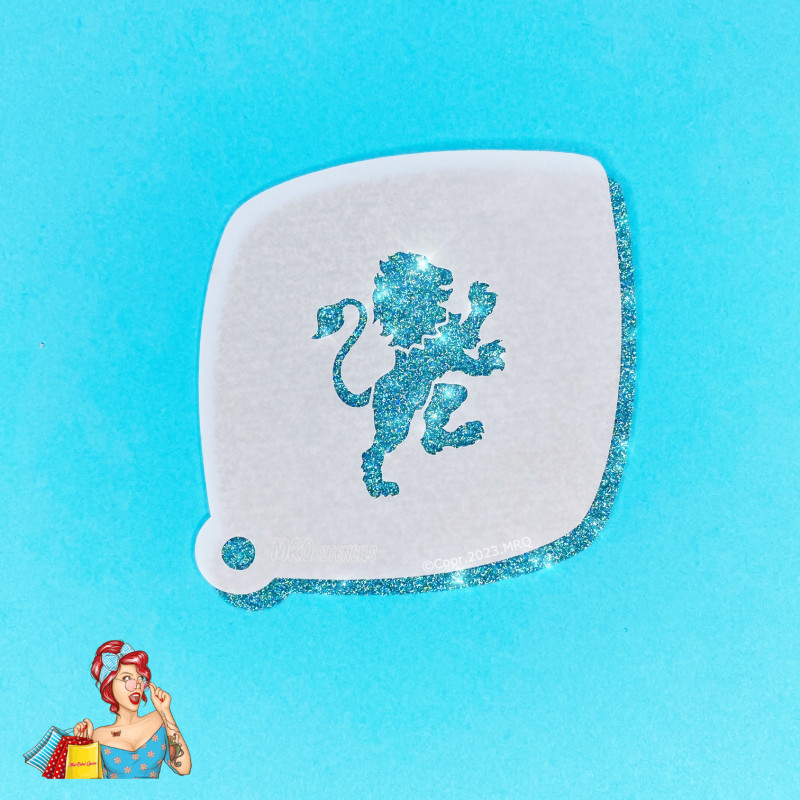 Lion Kingsday - Schminkstencil