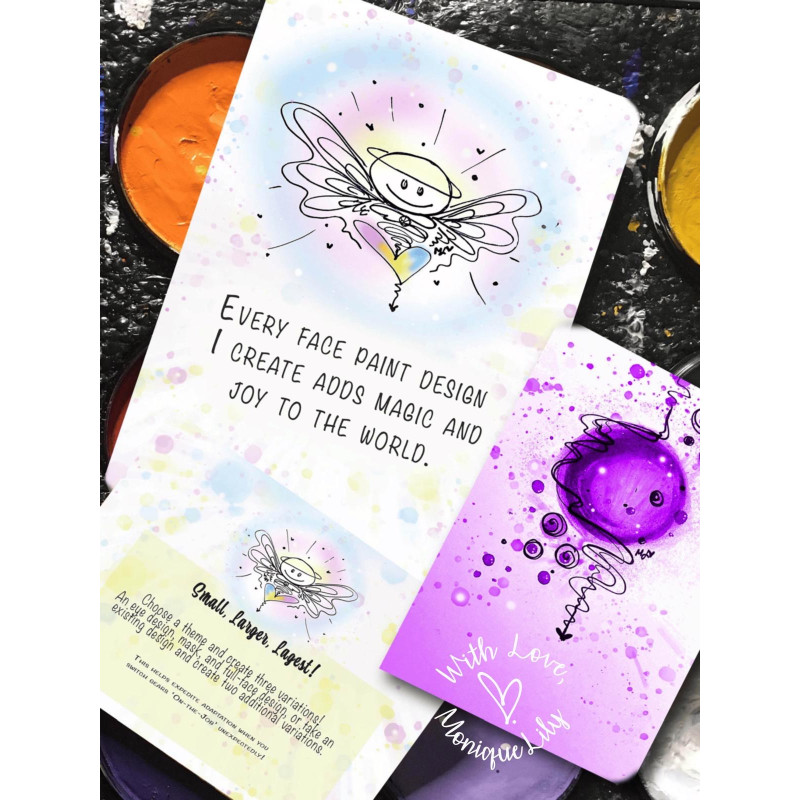 Monique-Lily | Lily Faces | Carddeck for