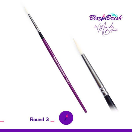 BlazinBrushes by Marcela Bustamente | Facepaintbrushes