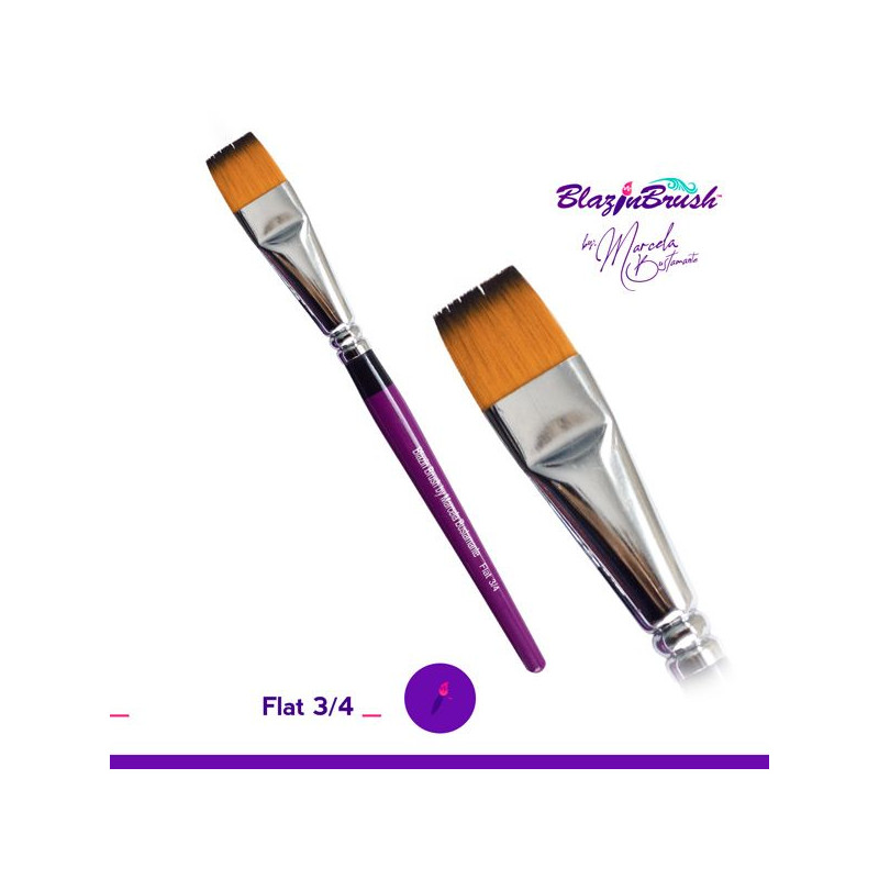 BlazinBrushes by Marcela Bustamente | Facepaintbrushes