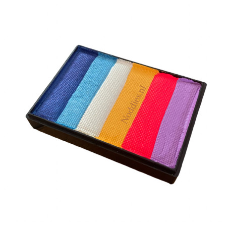 Cameleon | Paint | Schmink | Colorblock | Splitcake