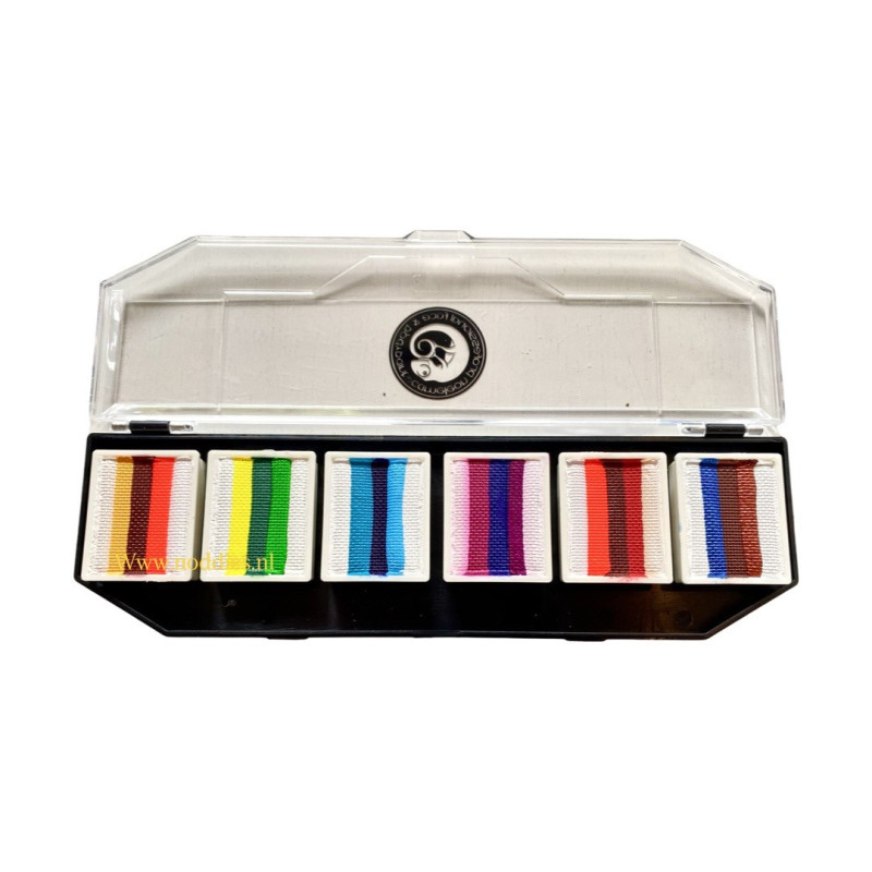 Cameleon | Colorblock Schmink Palet | Twinkels Flutter palette