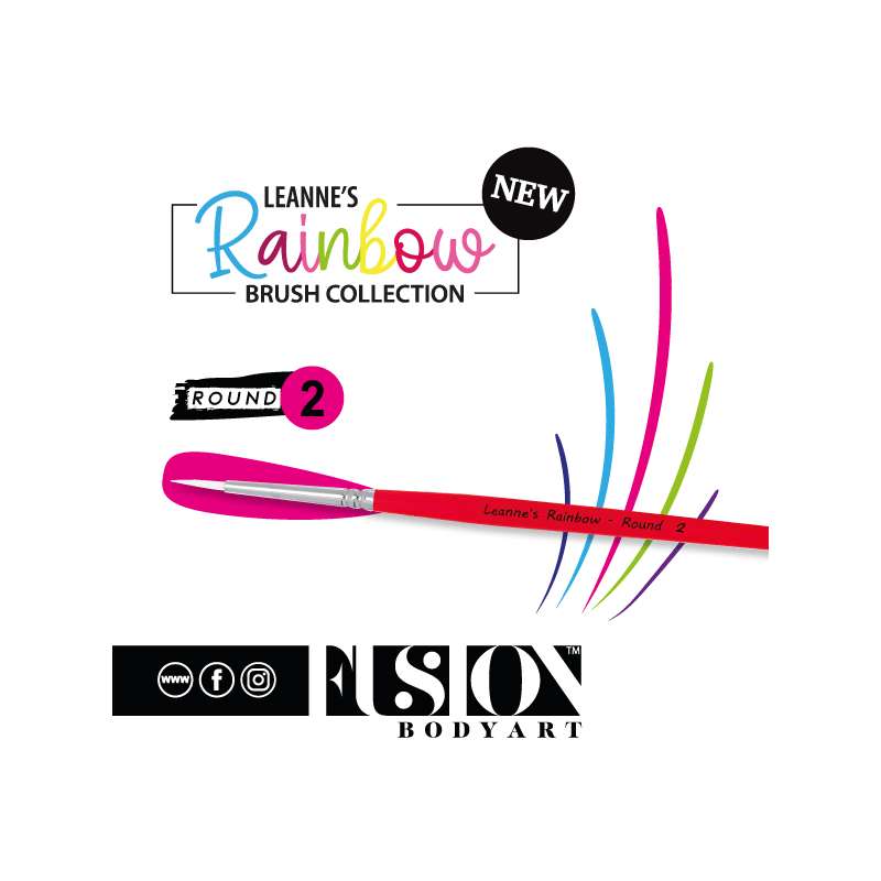 Leannes Collection Brushes – Professional Face Paint Brushes