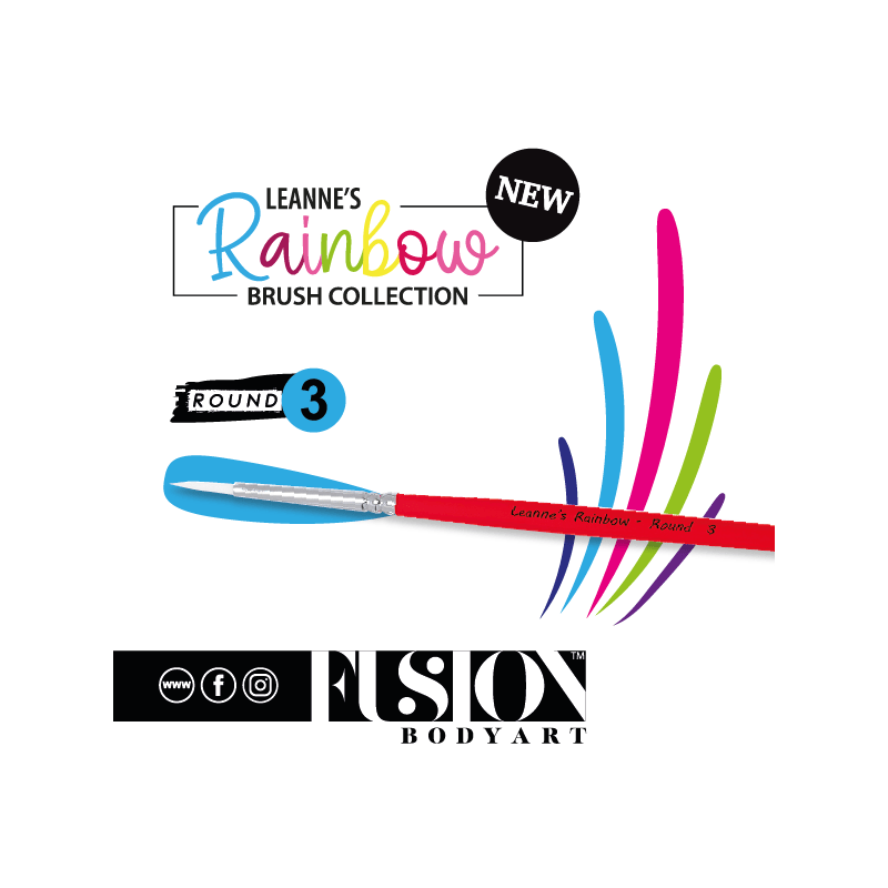 Leannes Collection Brushes – Professional Face Paint Brushes