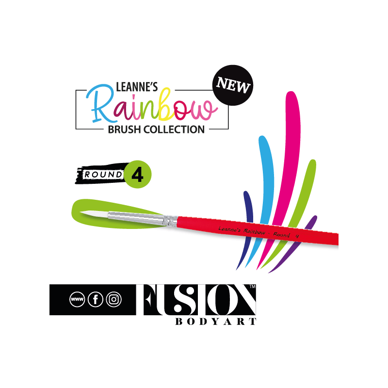 Leannes Collection Brushes – Professional Face Paint Brushes