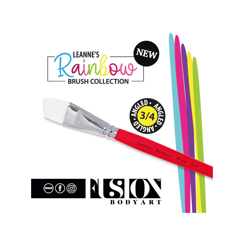 Leannes Collection Brushes – Professional Face Paint Brushes