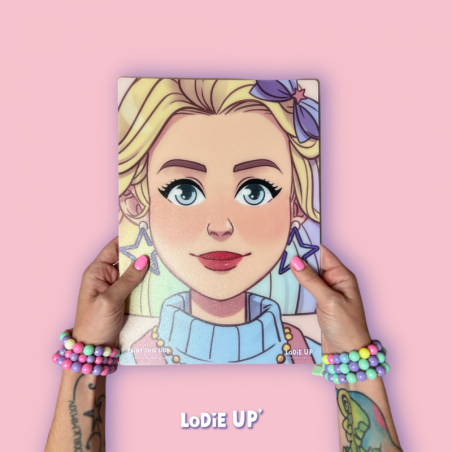 Oefenbord | Practise Board LODIE UP’ | schmink | Wabbyfun