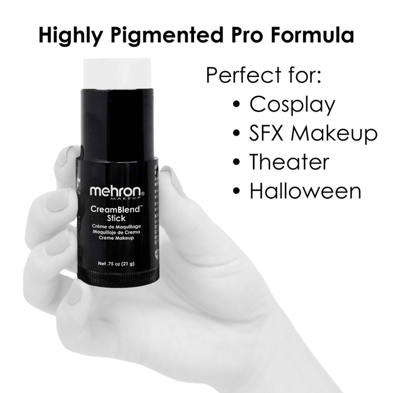 Mehron CreamBlend Stick | Highly Pigmented Cream Makeup | Fast delivery