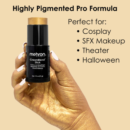 Mehron CreamBlend Stick | Highly Pigmented Cream Makeup | Fast delivery