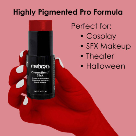 Mehron CreamBlend Stick | Highly Pigmented Cream Makeup | Fast delivery