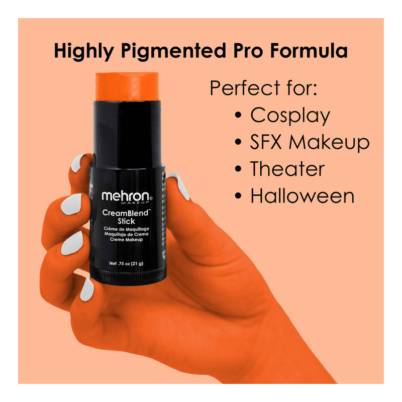 Mehron CreamBlend Stick | Highly Pigmented Cream Makeup | Fast delivery