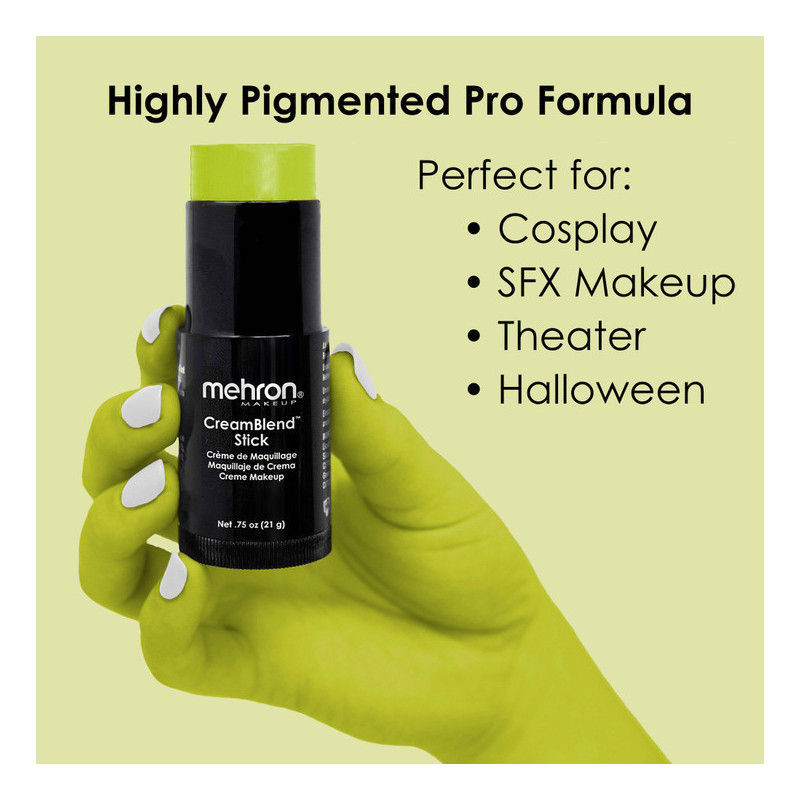 Mehron CreamBlend Stick | Highly Pigmented Cream Makeup | Fast delivery
