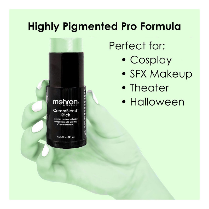 Mehron CreamBlend Stick | Highly Pigmented Cream Makeup | Fast delivery