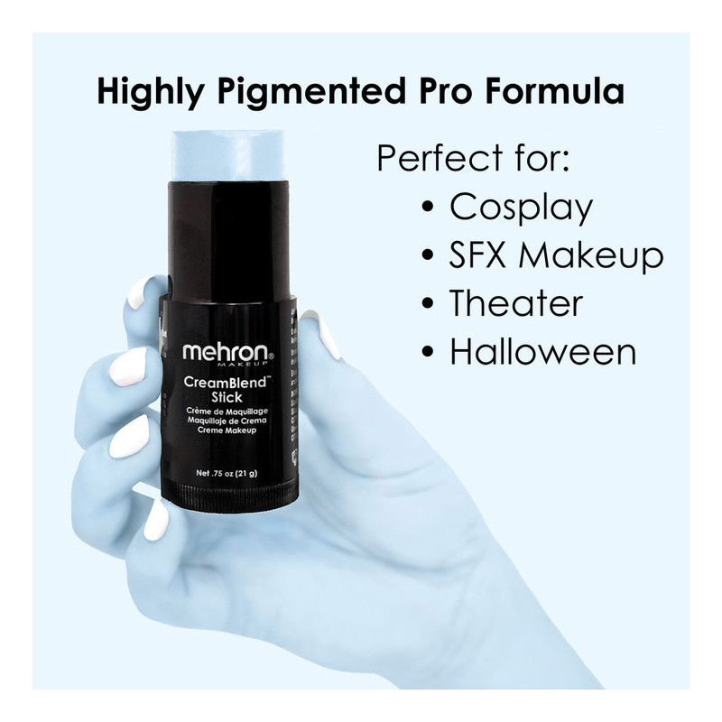 Mehron CreamBlend Stick | Highly Pigmented Cream Makeup | Fast delivery