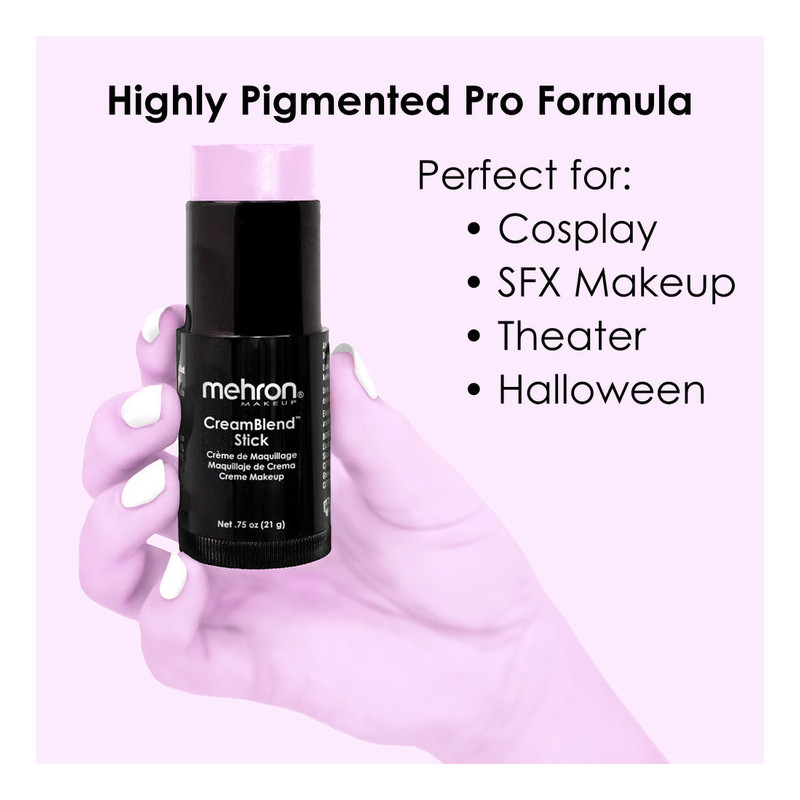 Mehron CreamBlend Stick | Highly Pigmented Cream Makeup | Fast delivery