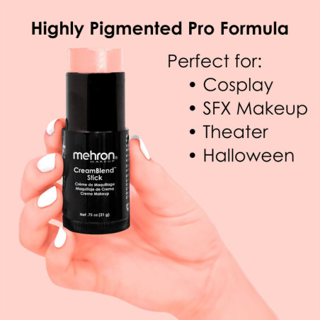 Mehron CreamBlend Stick | Highly Pigmented Cream Makeup | Fast delivery