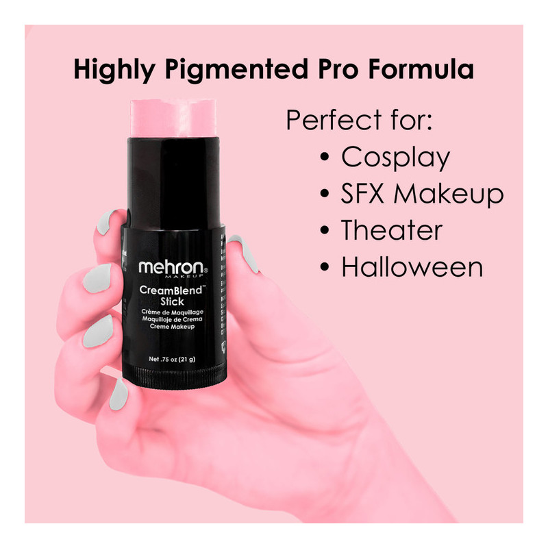 Mehron CreamBlend Stick | Highly Pigmented Cream Makeup | Fast delivery